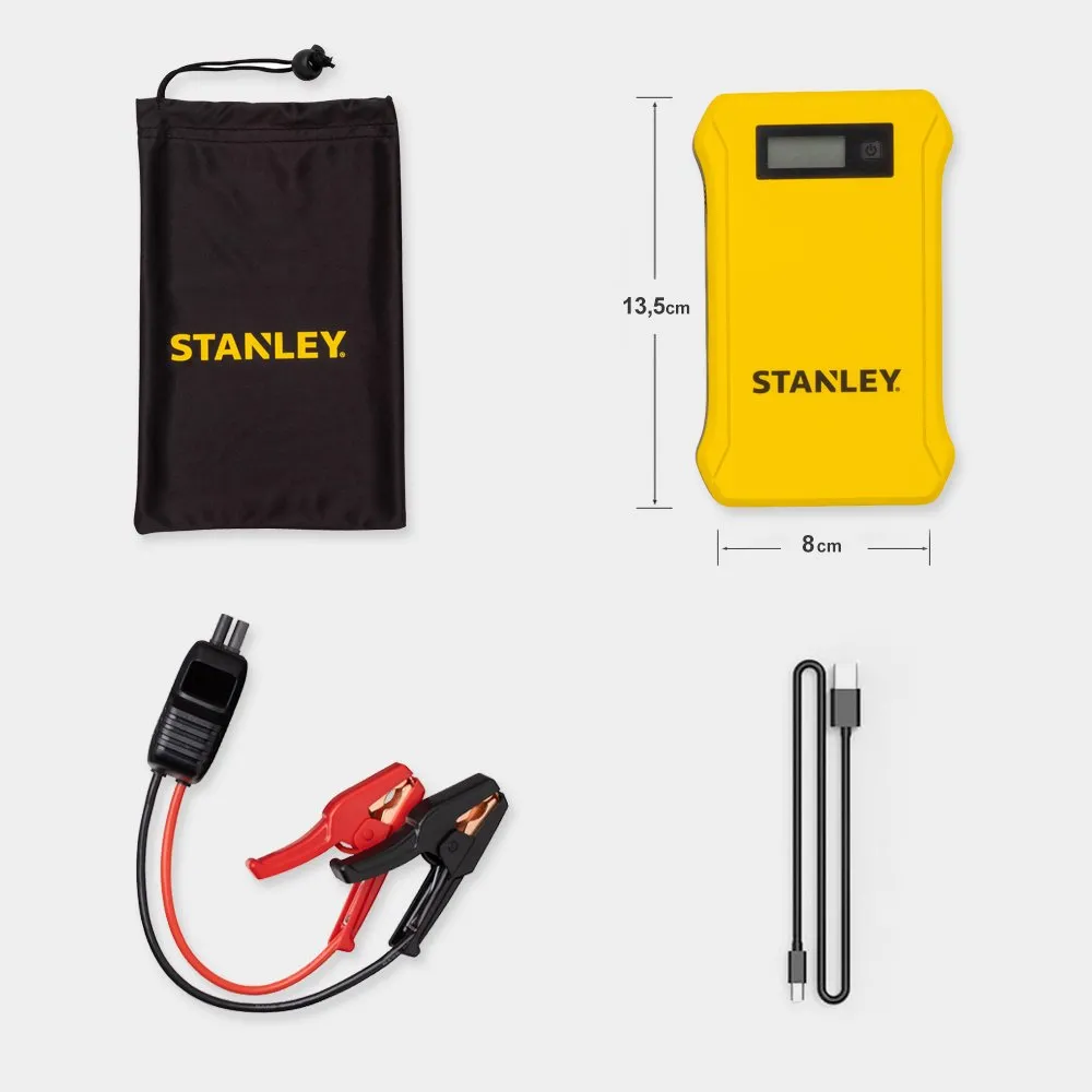 STANLEY SXA125 Lityum Polimer Akü Takviye + Powerbank 12 V 700 Ah