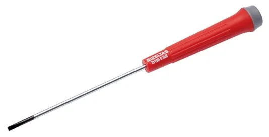 İZELTAŞ 4500 Düz Uçlu Elektronik - Klemens Tornavida (Ölçü Seçiniz)