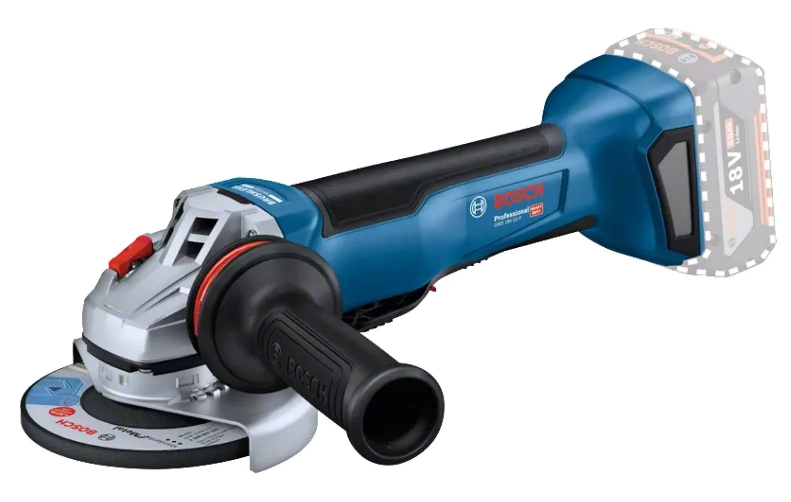 BOSCH GWS 18 V-10 P 18 Volt Akülü Taşlama (Akü ve Şarj Aleti Hariç)