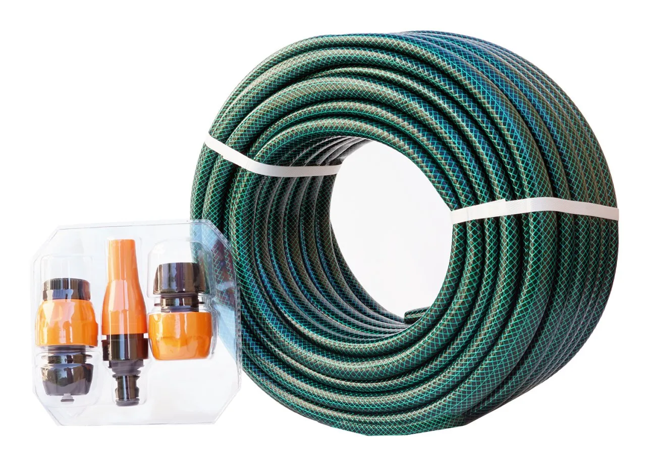 GF Alphakit Hortum Adaptör Kitli 25 Metre Bahçe Hortumu (8000-7029)