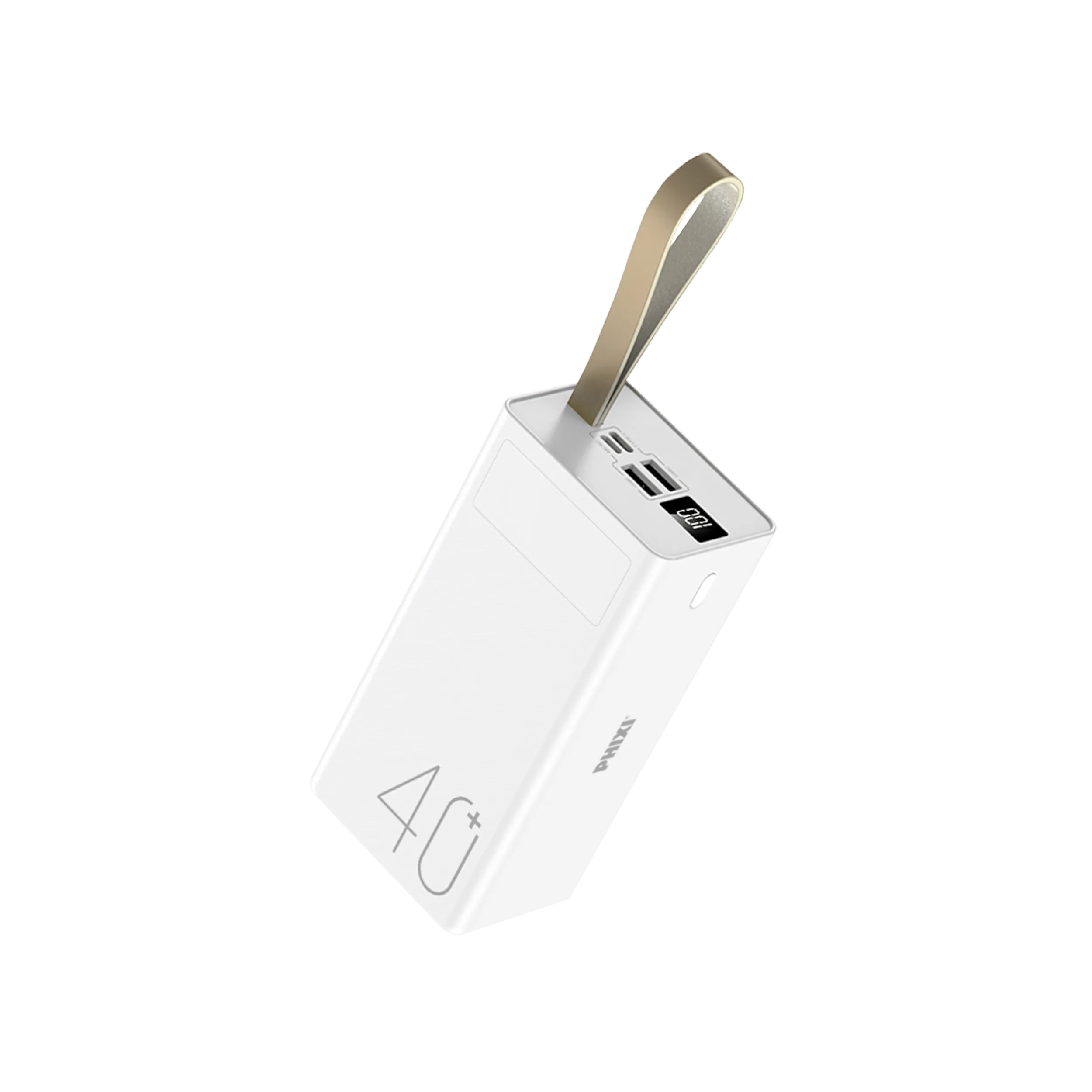 PHIXI Force P40 40.000 mAh 2 Çıkışlı LCD Göstergeli Powerbank