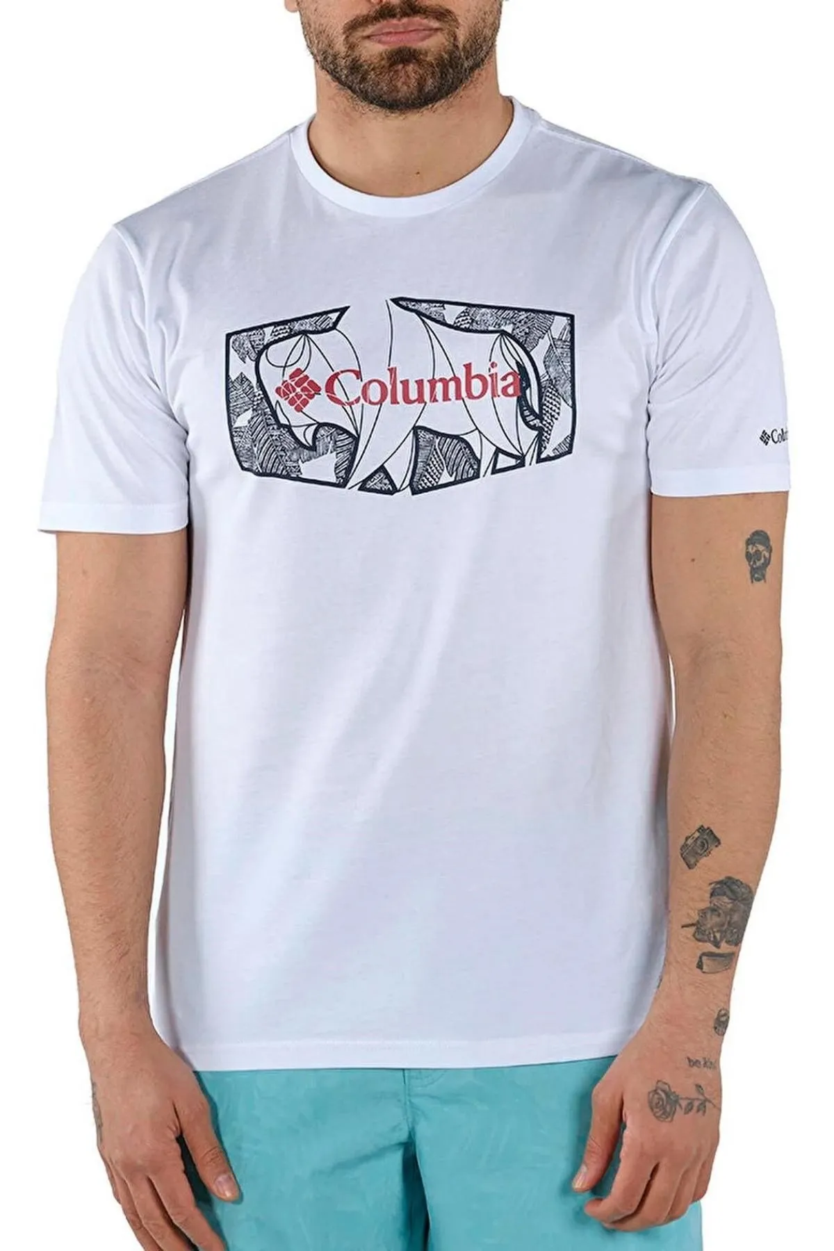 COLUMBIA Roam Hex Graphic Ss Tee Erkek Tişört