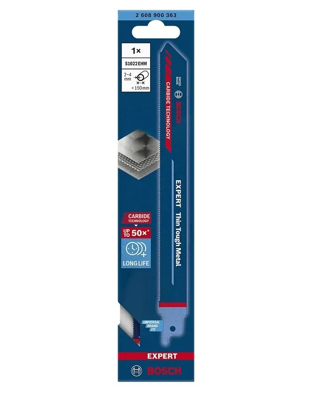 BOSCH S 1022 EHM Paslanmaz İçin Tilki Kuyruğu Testere Ucu 200 mm