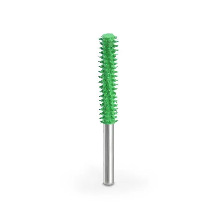 SABURTOOTH 18C18LSE-50 Silindir Tip Düz Sonlu Uzun Törpü Kalın Diş (Sap:3.2 mm)