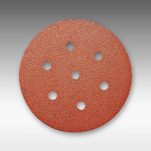 SİA 1919 SIAWOOD 150 mm 7 Delik Cırtlı Yuvarlak Zımpara (Kum Seçiniz)