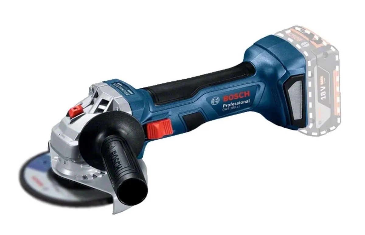 BOSCH GWS 180-LI Akülü Avuç Taşlama Makinası 06019H9020 (Akü Ve Şarj Cihazı Hariç)