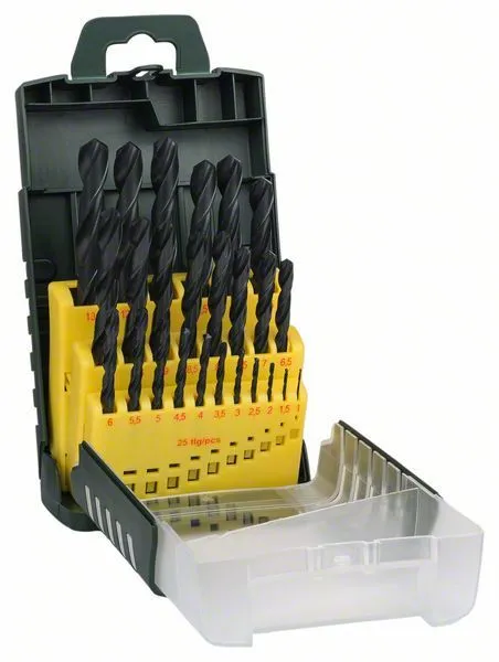 BOSCH HSS-R Metal Matkap Ucu Seti 25 Parça (2607017153)