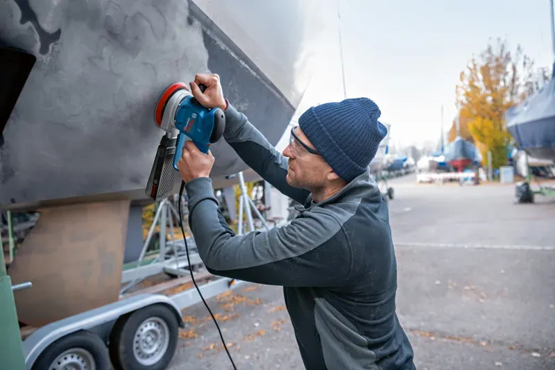 BOSCH GEX 34-150 Eksantrik Zımpara Makinası 340 Watt