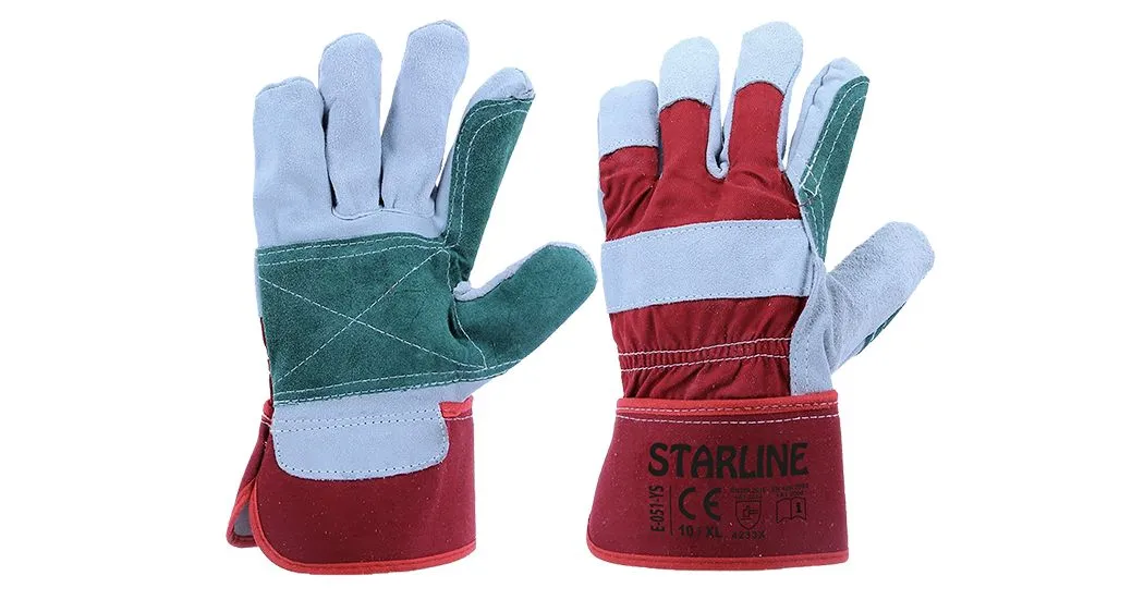 STARLİNE E-051 YS Takviyeli Yeşil İş Eldiveni 10 Numara