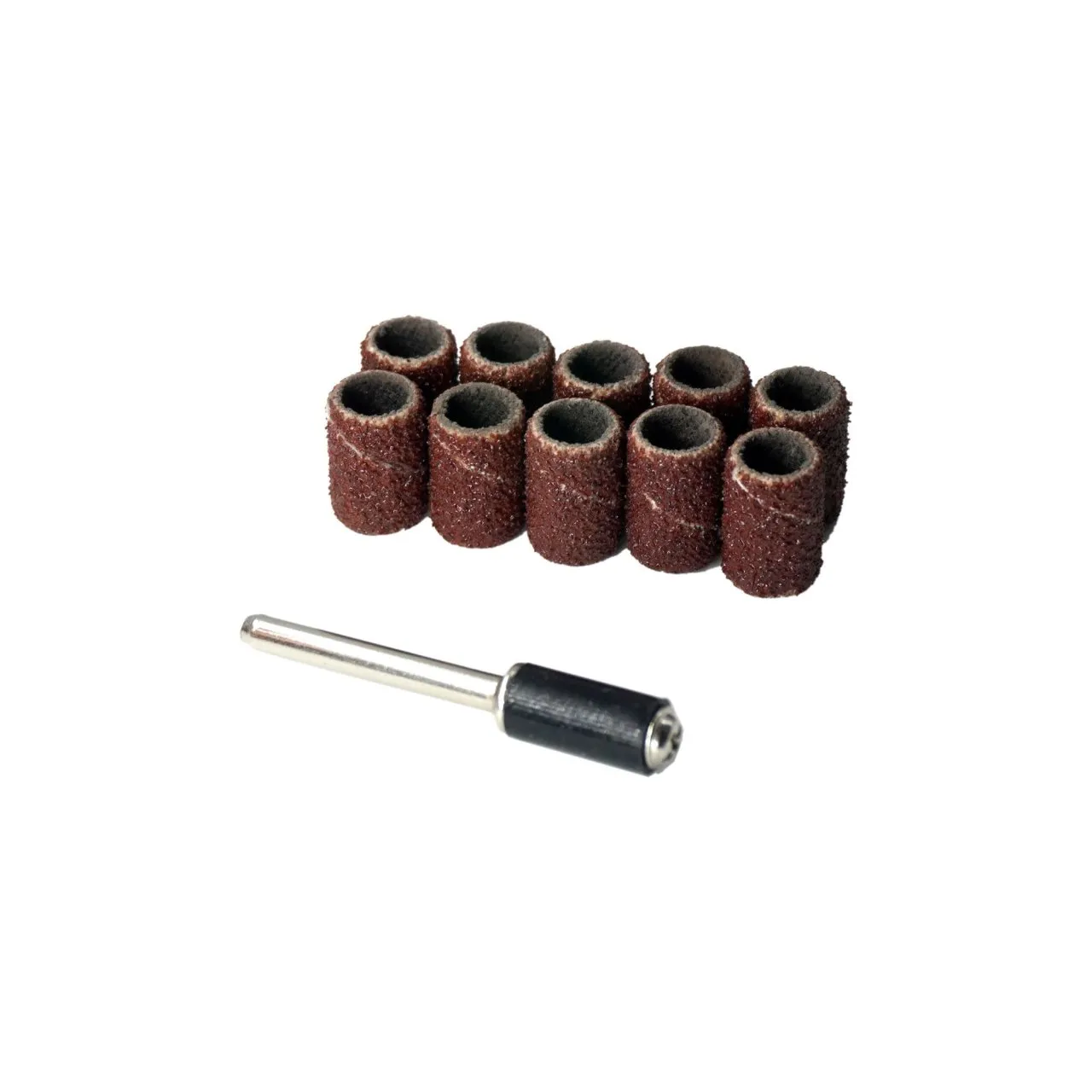 NEXON 5158 Spiro Zımpara 80 Kum 6x13 mm (10 Adet)