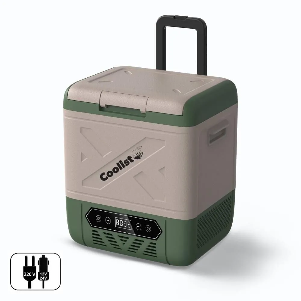 COOLIST CLK18W Taşınabilir Kompresörlü OtoBuzdolabı 18 Litre (12/24 Volt)