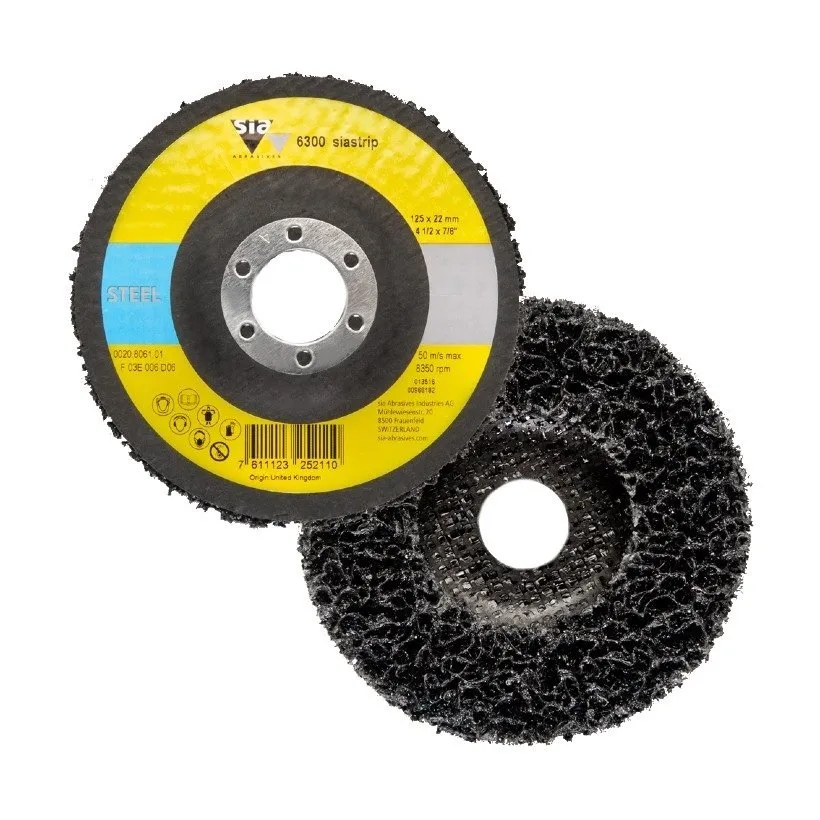 SİA 6300 Boya Sökücü - Pas Sökücü Disk 125 mm