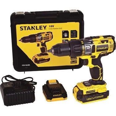 STANLEY STDC18LHBK-TR Şarjlı Matkap 18 Volt
