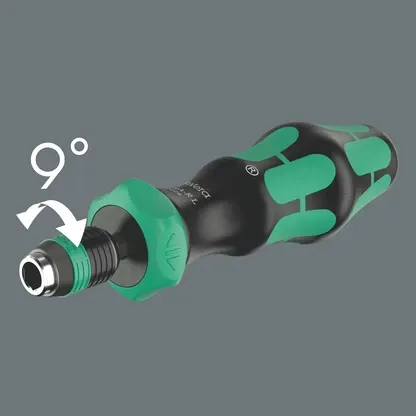 WERA Kraftform  838 RA R L Bits Tutuculu Cırcırlı Tornavida