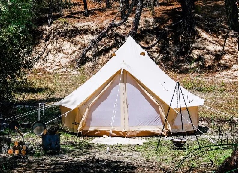 NURGAZ Campout 4 Metre Kanvas Çadır (NG CBKC-4)