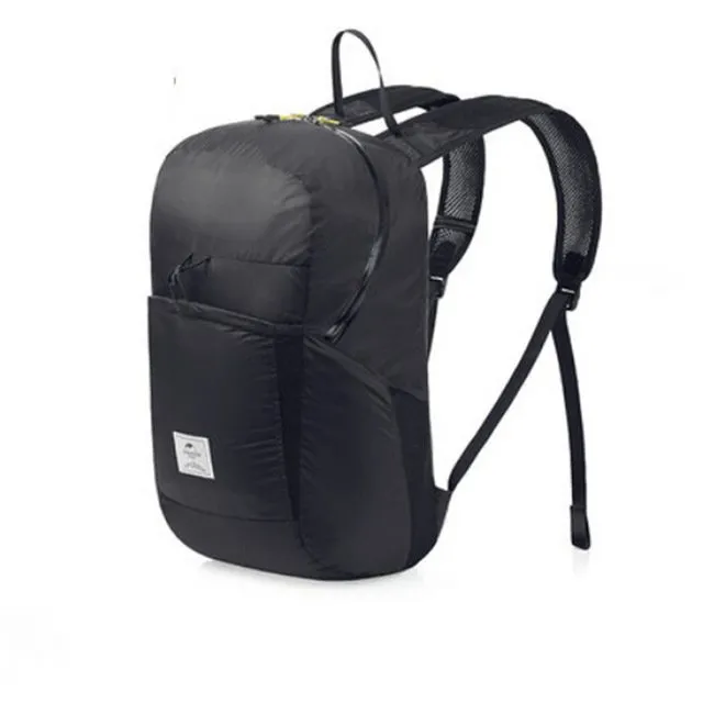 NATUREHIKE Ultralight Katlanır Sırt Çantası 22 LT Siyah