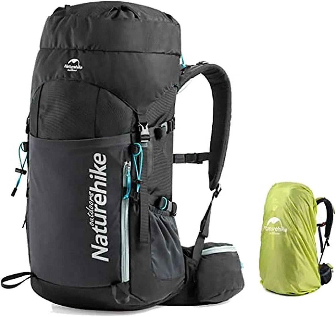 NATUREHIKE 45 Lt Trekking Sırt Çantası Siyah