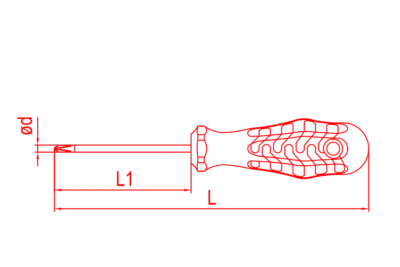 İZELTAŞ Delikli Torx Uçlu Tornavida TR10 (4776 18 0010)