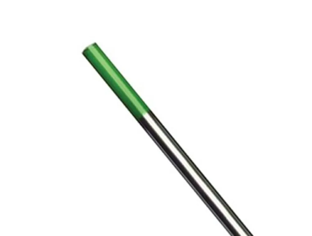 UNIARC GEKA Tungsten Elektrod 4.0 x 175 mm Aluminyum Kaynakları İçin (Yeşil Uçlu)