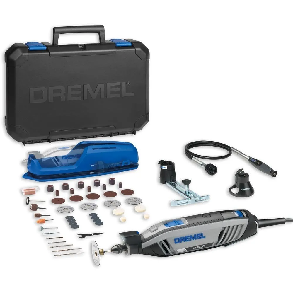 DREMEL 4300 JC El Motoru 45 Parça Aksesuarlı