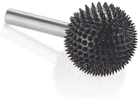 KUTZALL SX-1C Ekstra Kalın Diş Yuvarlak Top Törpü (6.3 mm Sap)