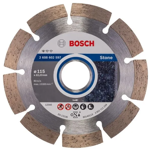 BOSCH Granit ve Doğal Taşlar İçin Elmas Testere 115 mm