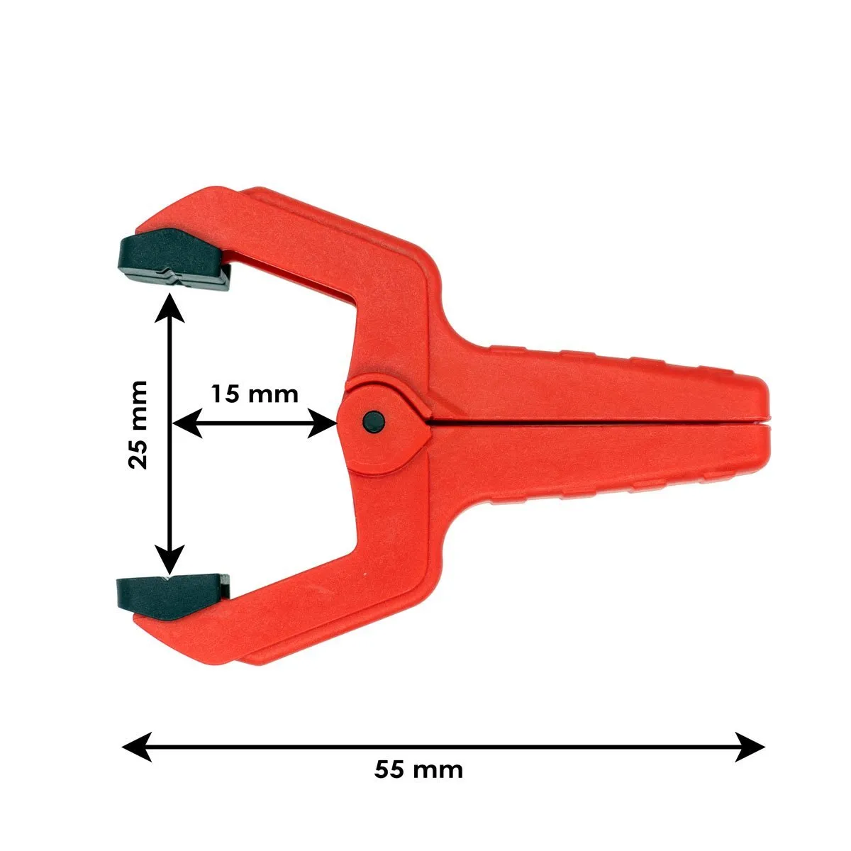 Rox 0146 Yaylı Mandal Tip Kıskaç İşkence 25 mm (4 lü)
