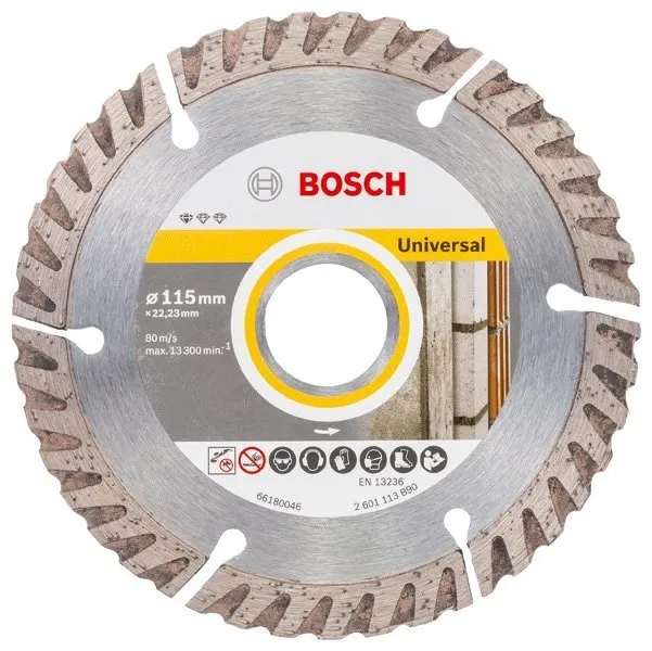 BOSCH Universal Hızlı Kesim İçin Elmas Testere 115 mm