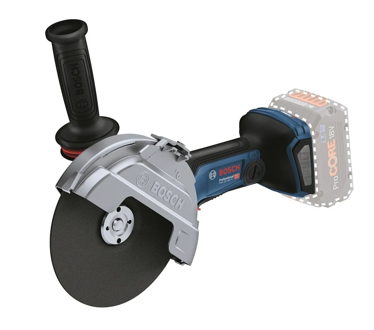 BOSCH GWS 18 V-180 PC Akülü Taşlama 18 Volt 180 mm (Akü ve Şarj Aleti Hariç)