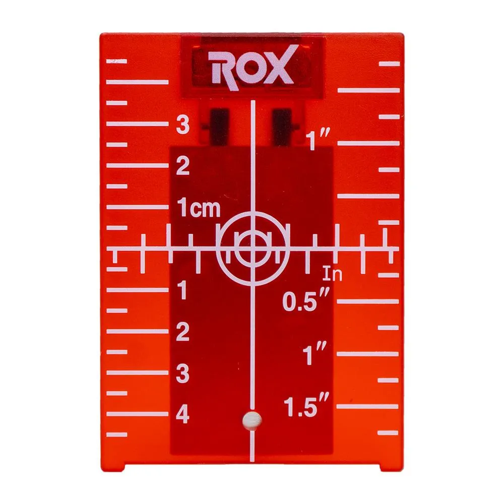 ROX Lazer için Görünürlük Arttırı Hedef Kartı Plakası (153ROX0273)