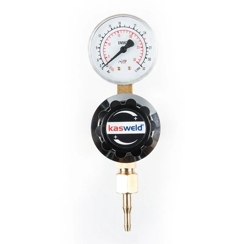 KASWELD 1804 Karbondioksit Co2 İçin Postabaşı Basınç Düşürücü
