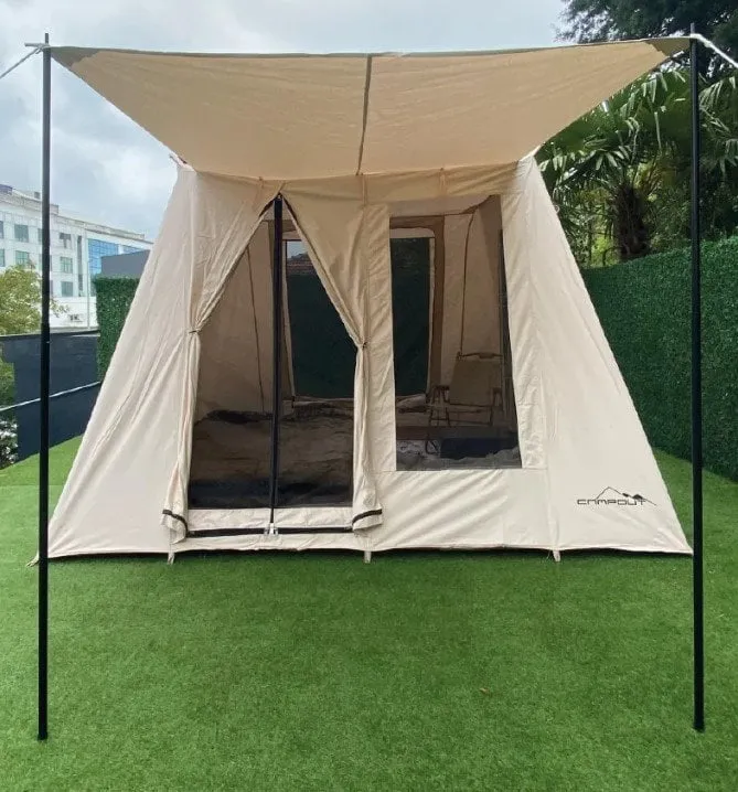 NURGAZ Campout Titan 3x3 Kanvas Kamp Çadırı (NG TTN-3)