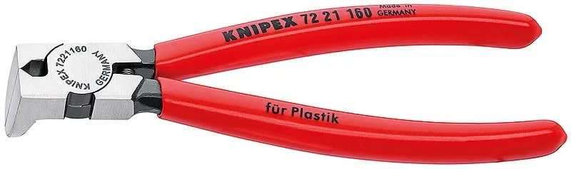 KNIPEX Eğri Plastik Yan Keski 160 mm (7221160)