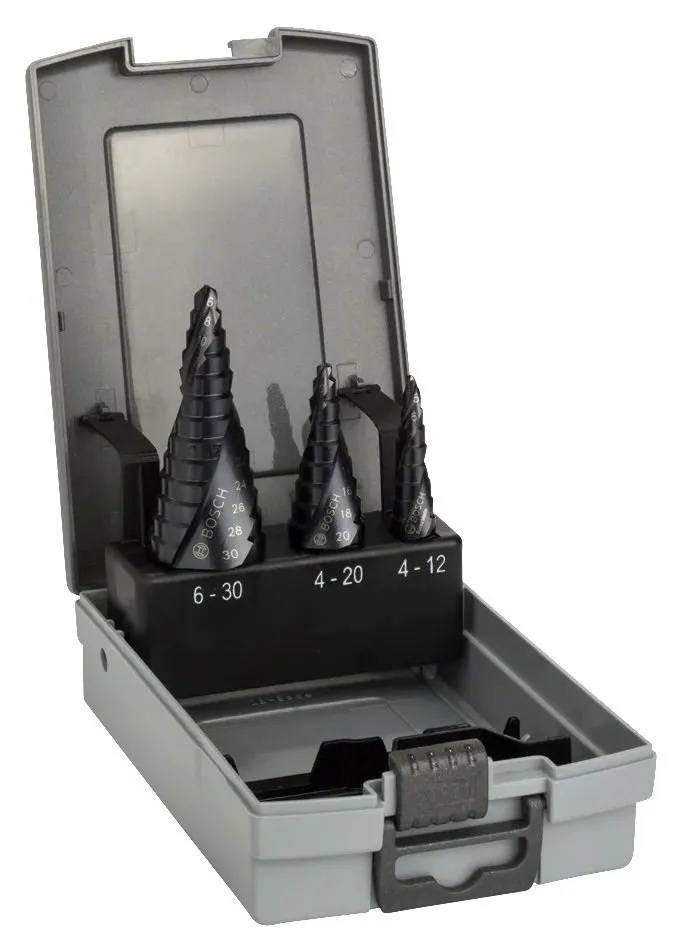 BOSCH 4-30 mm HSS-AITiN Kademeli Matkap Ucu Seti 3 Parça (2608588069)