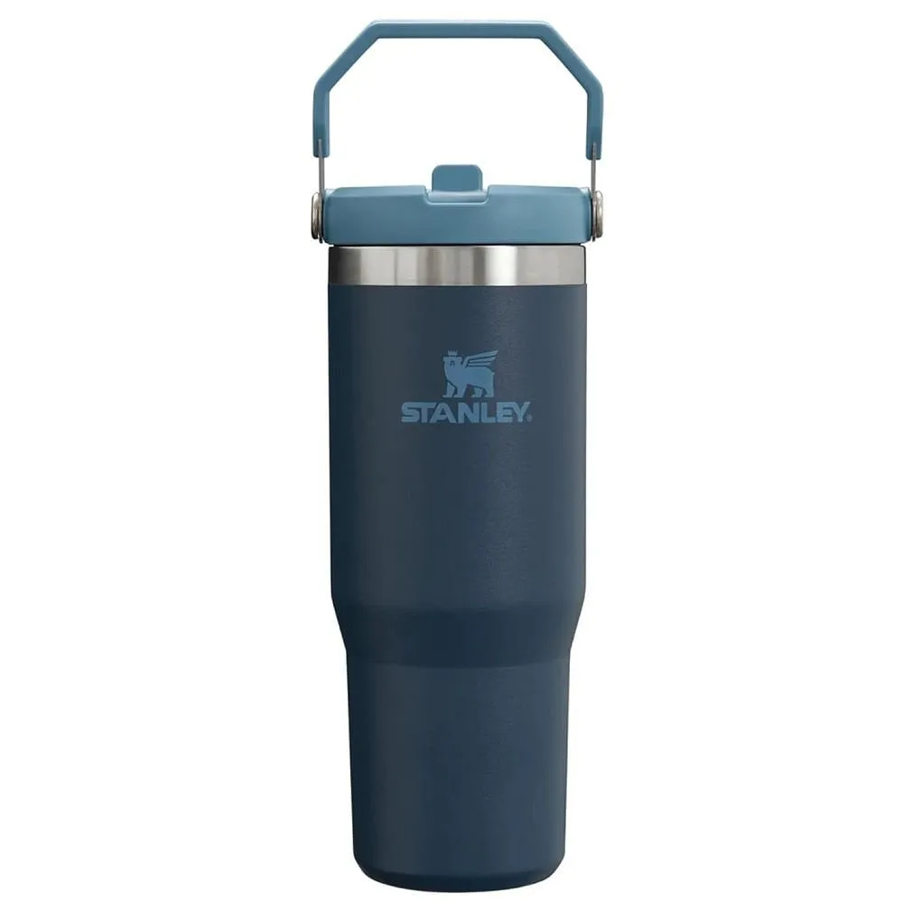 STANLEY The IceFlow Flip Straw Pipetli Termos Bardak 0.89 Lt - Mavi