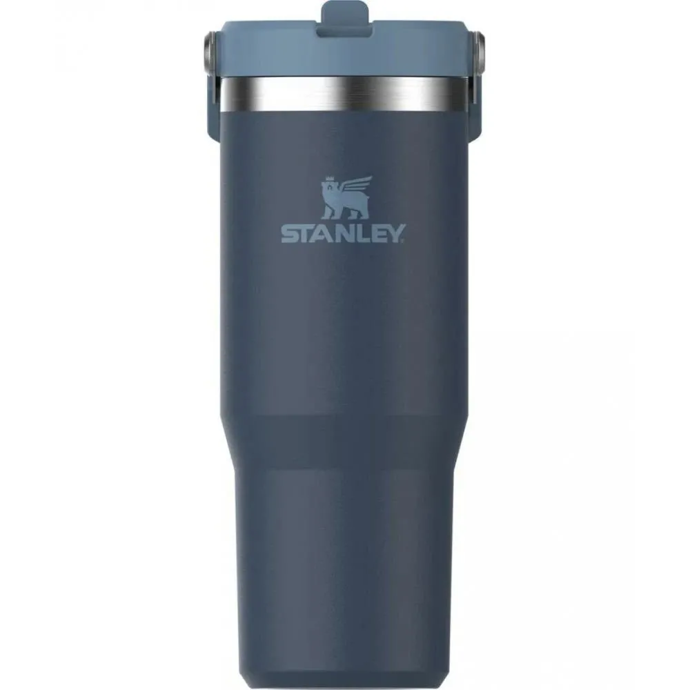 STANLEY The IceFlow Flip Straw Pipetli Termos Bardak 0.89 Lt - Mavi