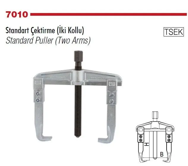 İZELTAŞ Standart İki Kollu Çektirme 120 x 100 (7010 29 1210)