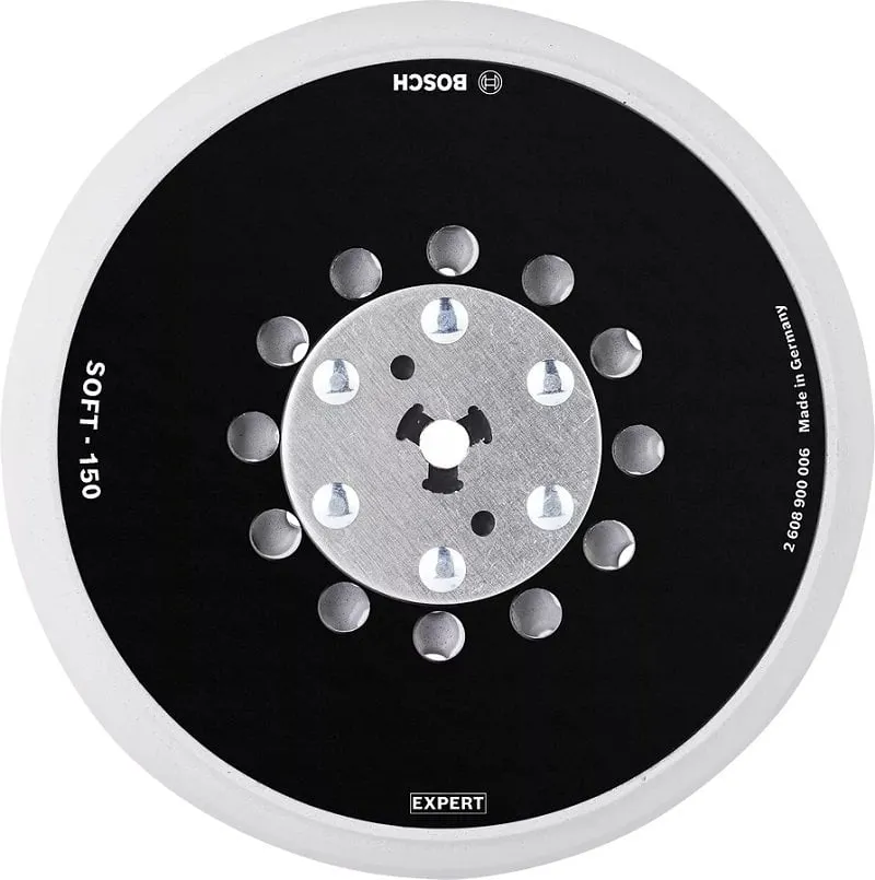 BOSCH EXPERT GEX 34-150 - GET 75 için Yedek Zımpara Tabanı Soft 150 mm