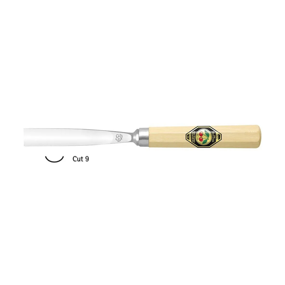 KIRSCHEN Two Cherries 14 mm Oluklu Iskarpela Cut9 (3109014)