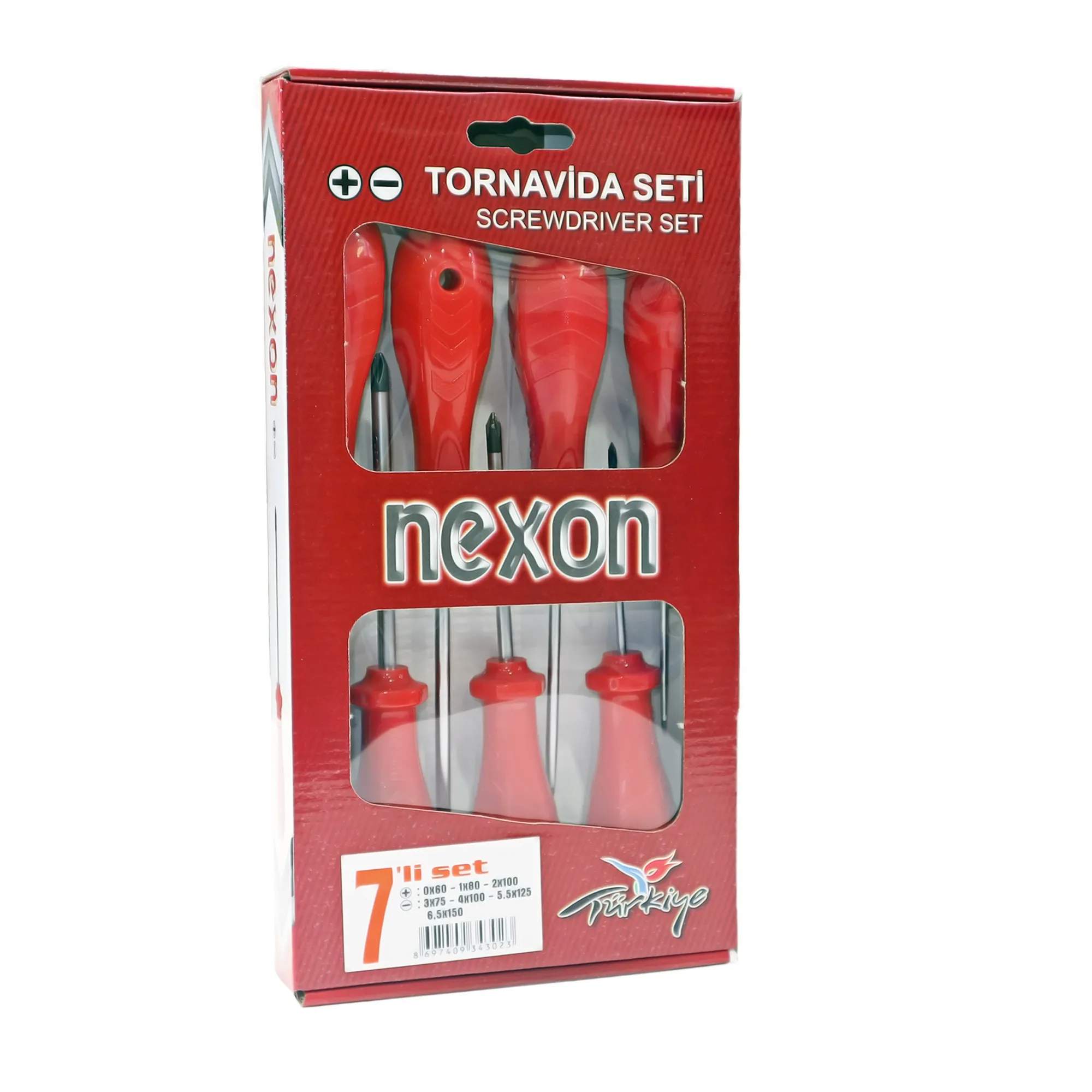 NEXON 7 Parça Tornavida Takımı