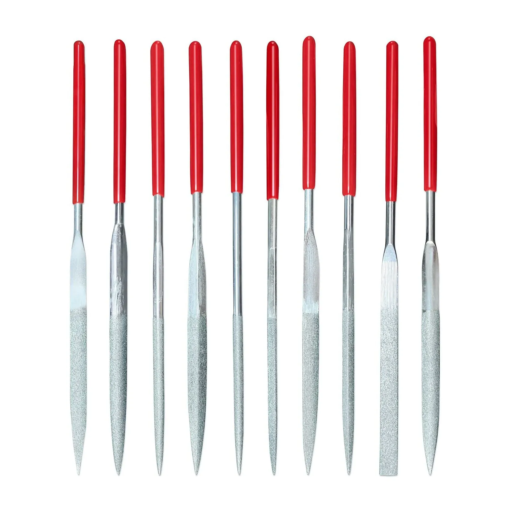 NEXON Saatçi Elmas Eğe Seti 4x160 mm 10 Parça (5312)