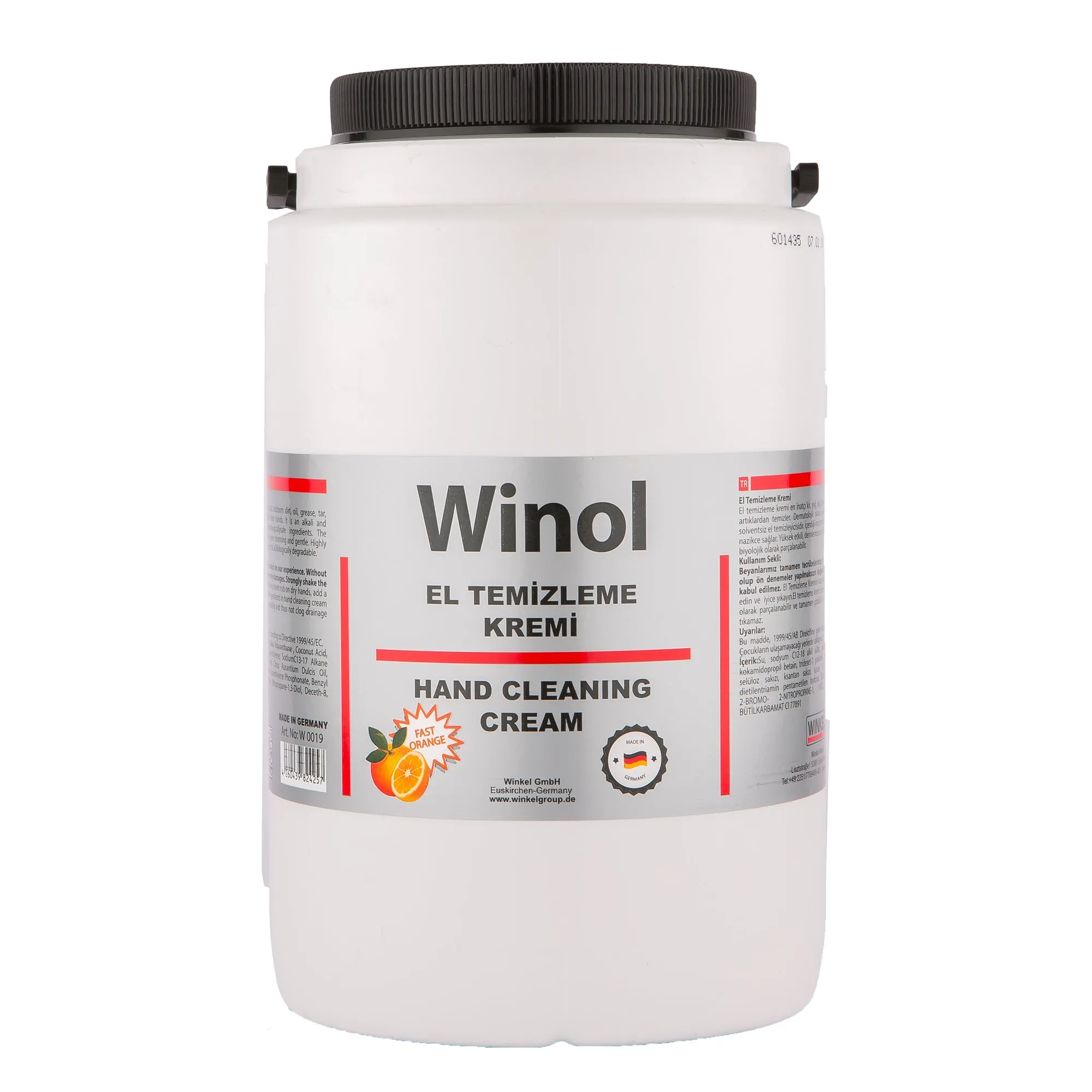 WINKEL Endüstriyel El Temizleme Kremi 3 lt.(140602)