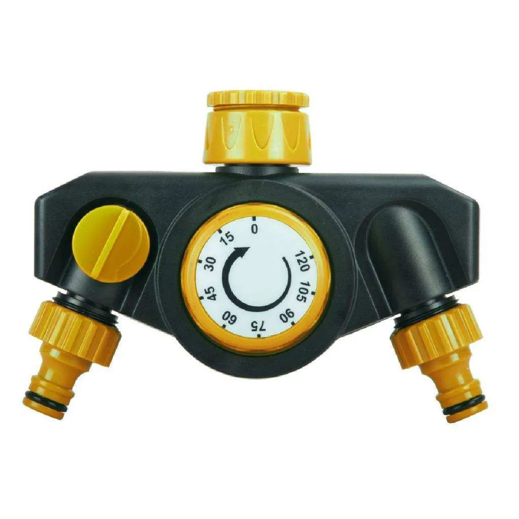 Mekanik Su Zamanlayıcı Çift Çıkış 2 Saat Daye DY909 