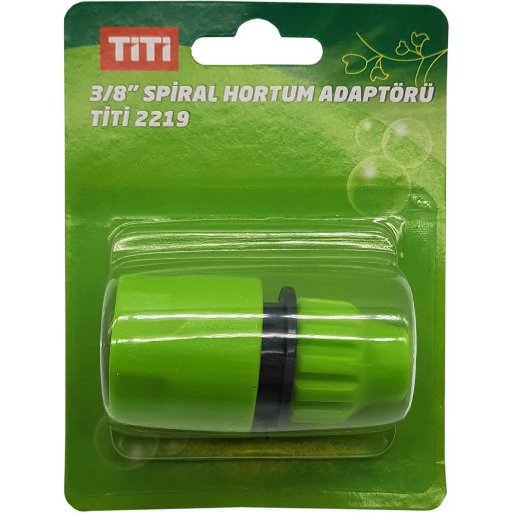 Spiral Hortum Adaptörü 3/8'' Titi 2219 