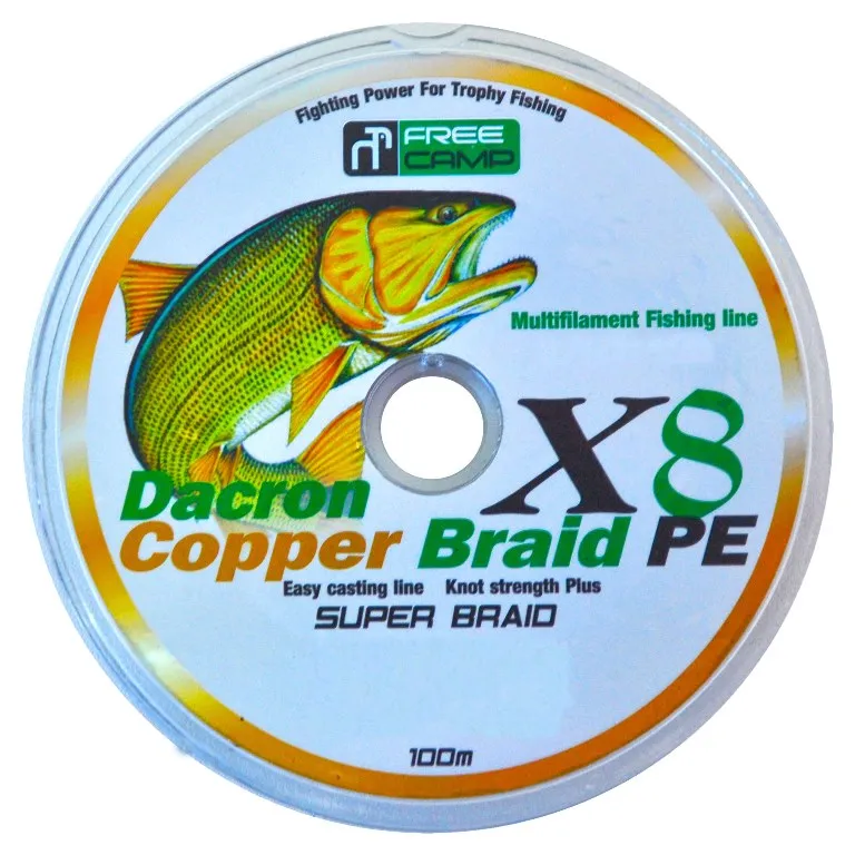 FreeCamp Copper 8 Braid 100m Olta Misinası