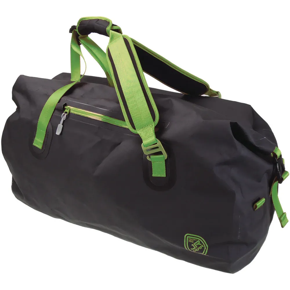Jr Gear Roll Top Vinyl Duffel Su Geçirmez Spor Çanta 100 Litre-SİYAH