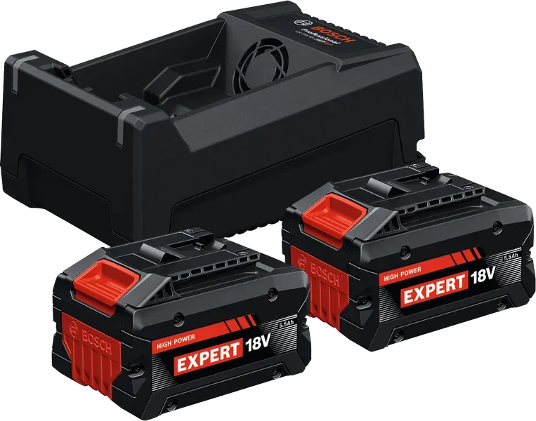 BOSCH Expert 18 Volt 5.5 Ah 2'li Akü Seti
