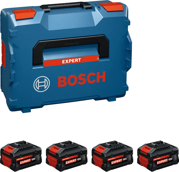 BOSCH Expert EXBA 18V-55 5.5 Ah 4'lü Akü Seti (Şarj Aleti Hariç)