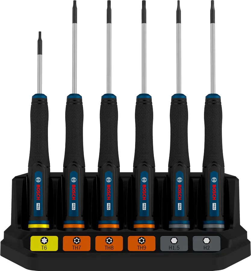 BOSCH PRO Hassas Torx - Alyan Tornavida Seti 6 Parça