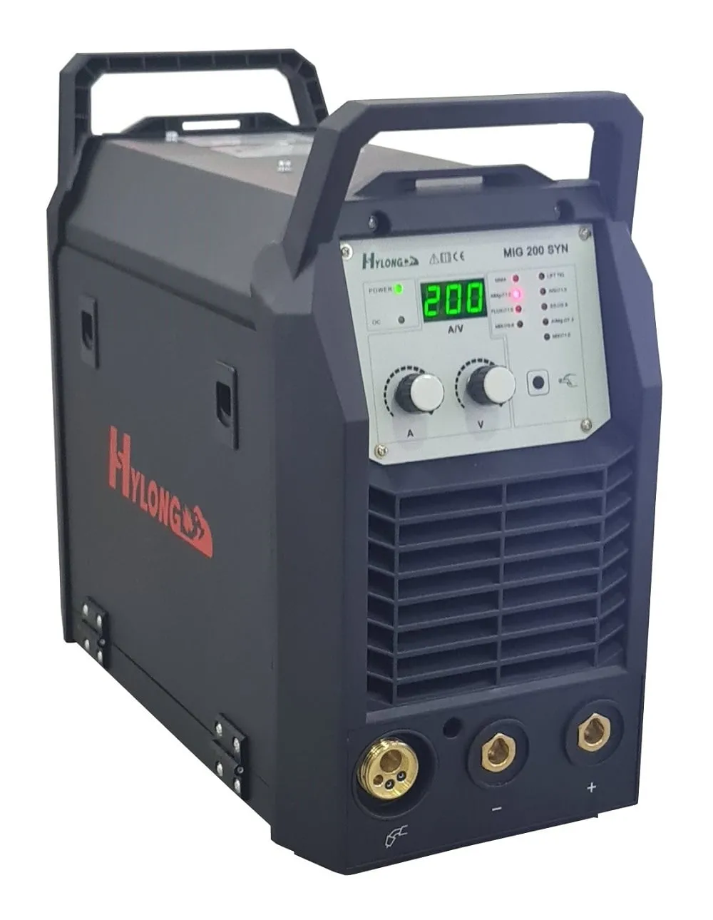 HYLONG MIG 200 SYN 220 Volt Çanta Gazaltı Kaynak Makinası Pulse (Gazlı-Gazsız)